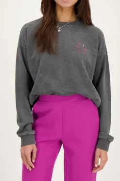 Sweat Gris Foncé Pink L’Amour