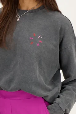 Sweat Gris Foncé Pink L’Amour