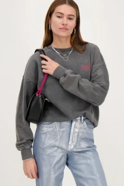 Sweat Gris Foncé "The Journey"