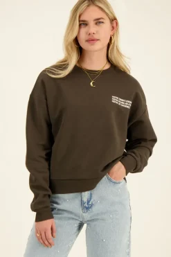 Sweat Vert Foncé "The Journey"