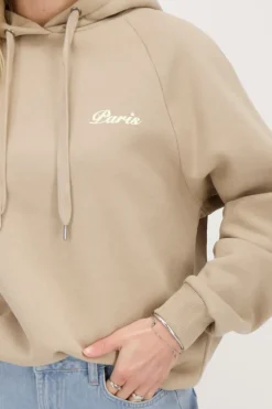 Sweat-shirt Beige Paris City