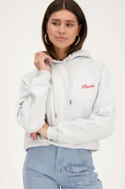 Sweat-shirt Gris Paris City
