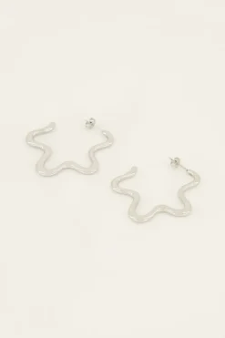 Swirl Boucles D’oreilles De Forme Ondulée