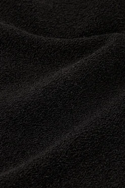 Top à Une Manche En Lurex Noir