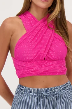 Top Rose En Lurex
