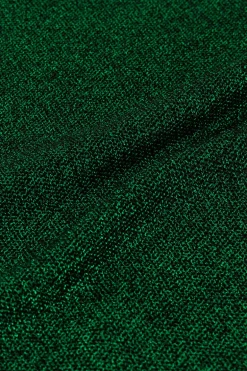 T-shirt Vert Oversize Avec Lurex