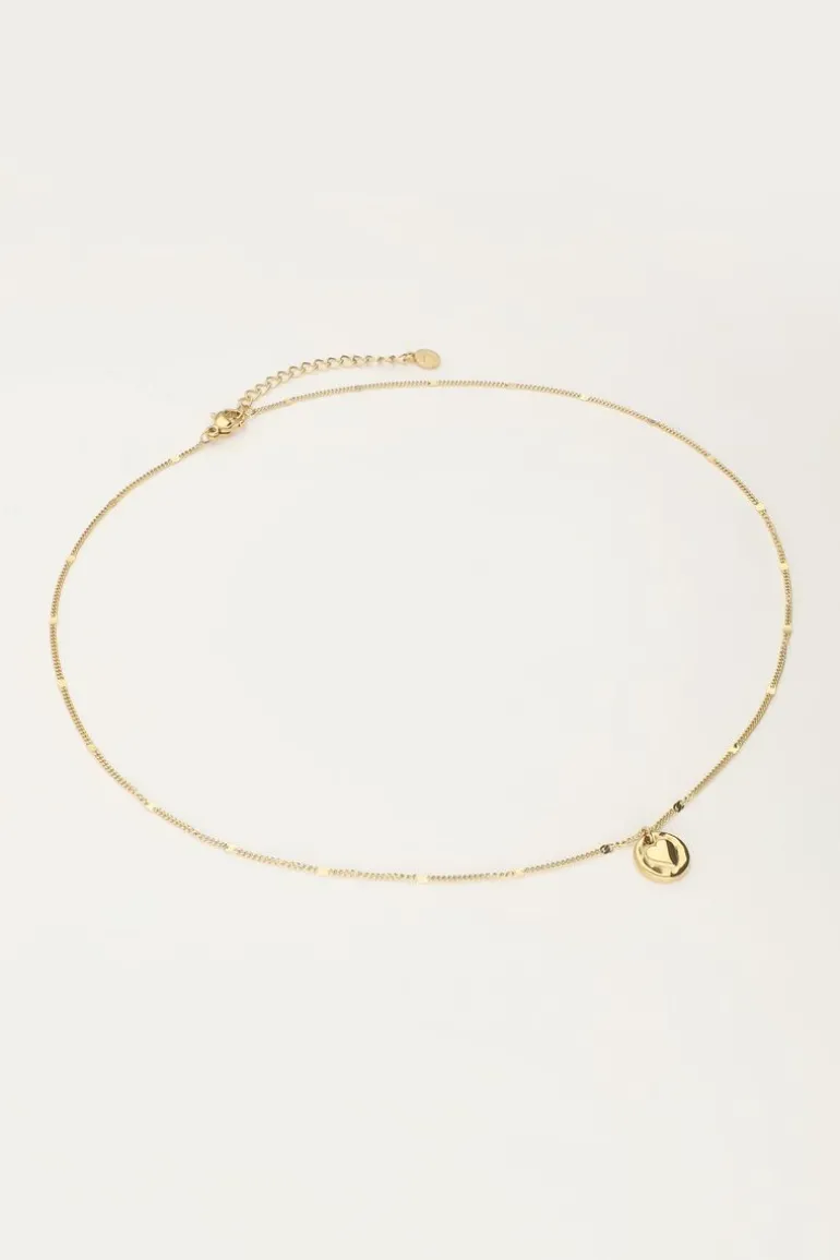 Unconditional Love Necklace "cœur Martelé"
